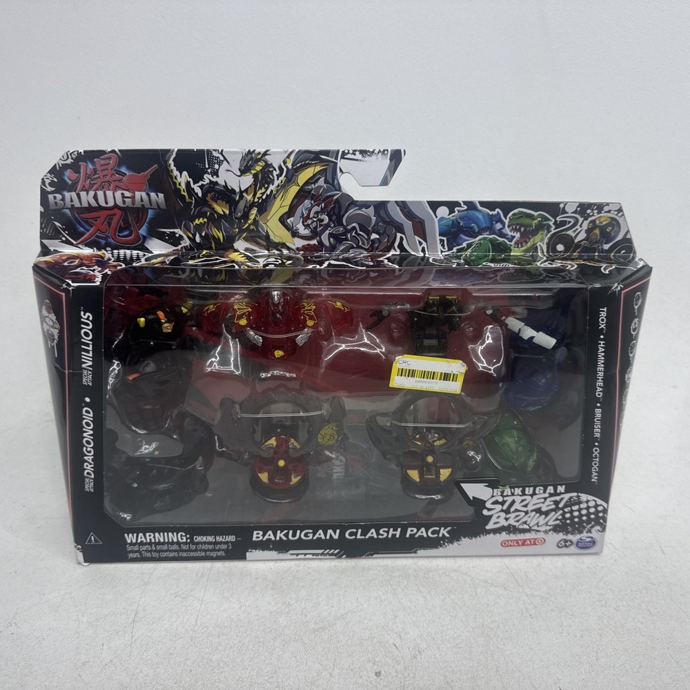 Bakugan Street Brawl Clash Pack Action Figure Set